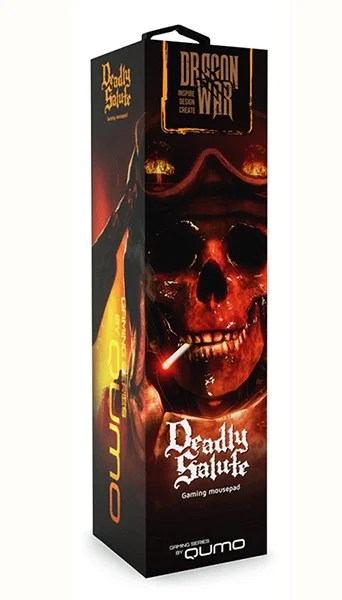Коврик Qumo Deadly Salute для мыши,280x230x3 мм