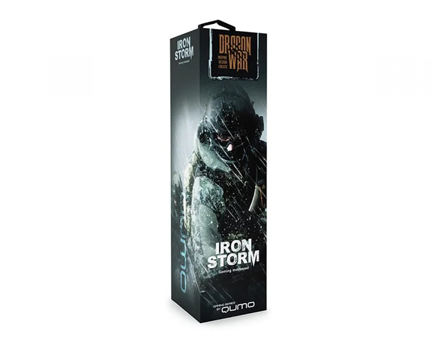Коврик Qumo Iron Storm для мыши, 280x230x3 мм