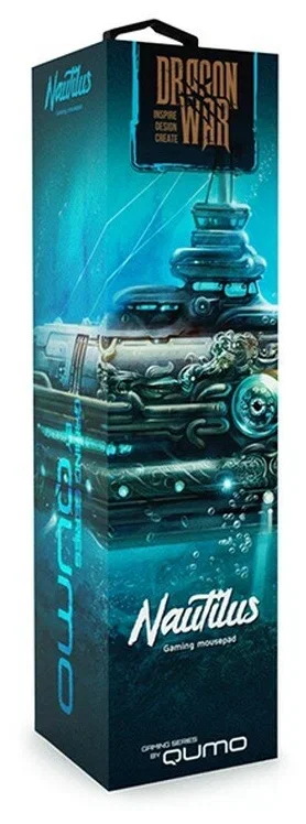 Коврик Qumo Nautilus для мыши, 280x230x3 мм
