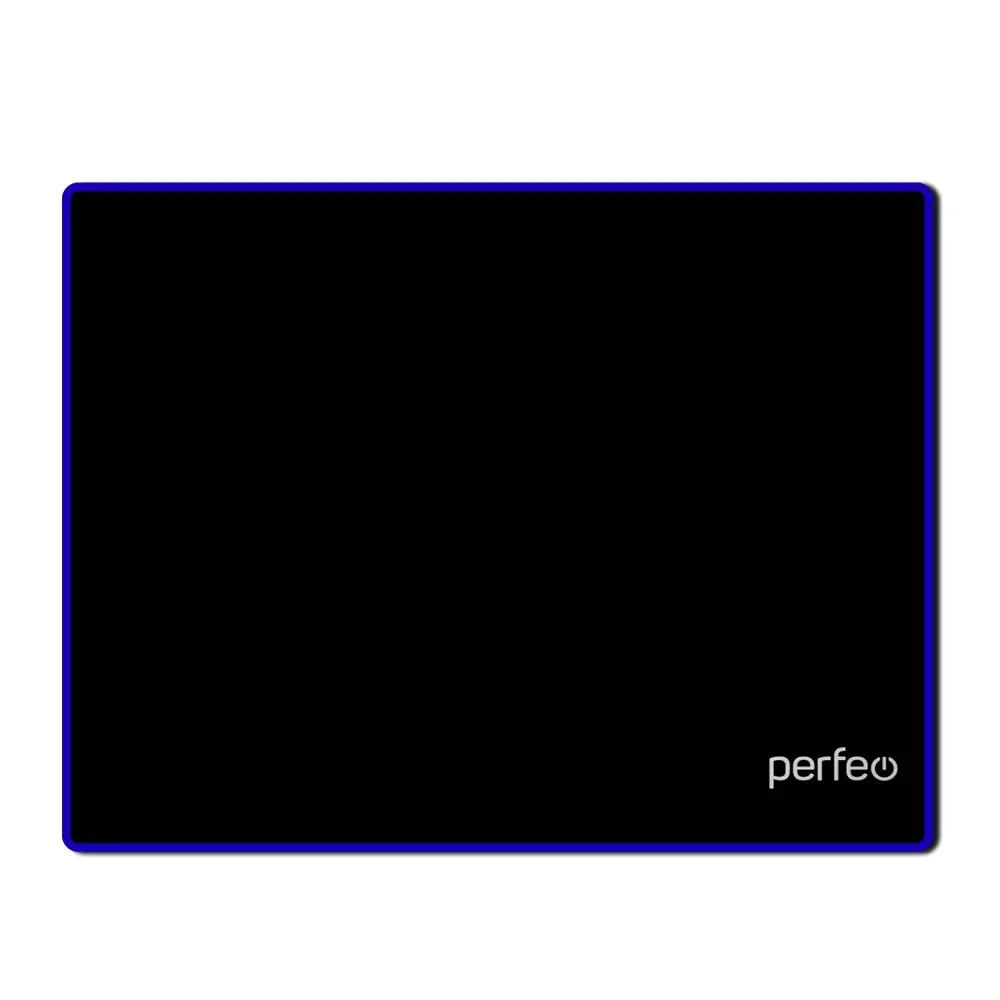 Коврик для компьютерной мыши PERFEO (PF_D0719) "Black" "Синий"