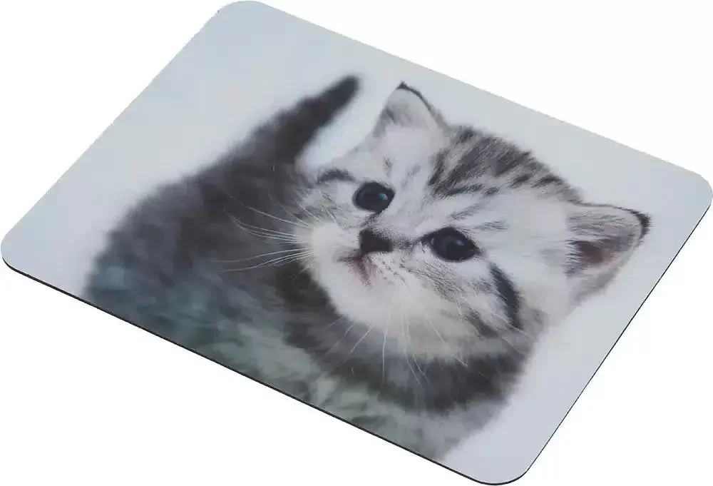 Коврик для мыши Buro BU-M40087 рисунок/котенок