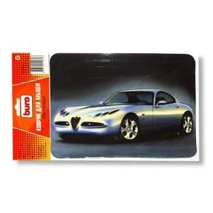 Коврик для мыши Buro BU-M90002 пластиковый автомобиль 230х180х2мм