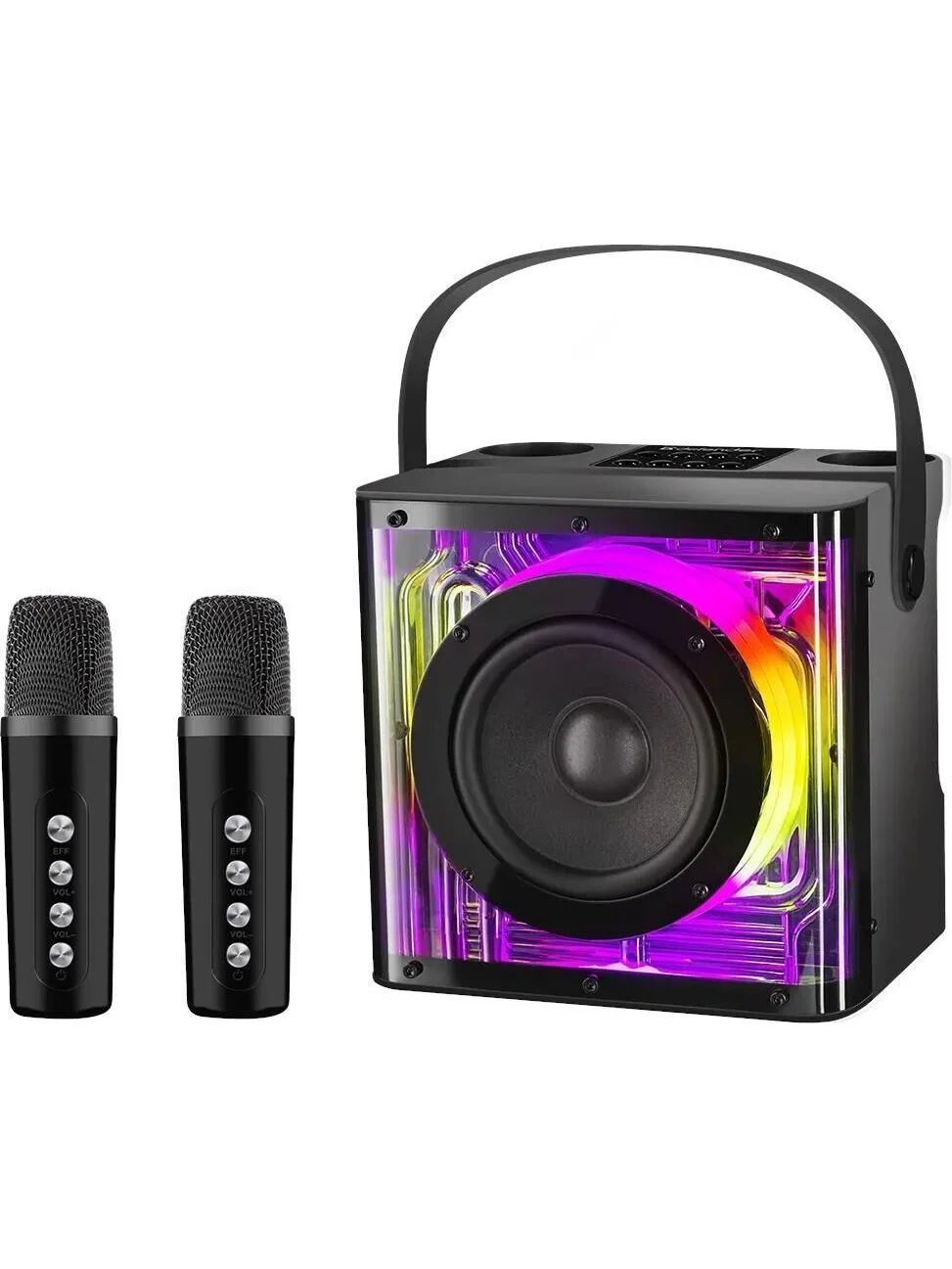 Defender Портативная колонка Versuz 15Вт, BT/USB/TF/AUX/RGB/MIC