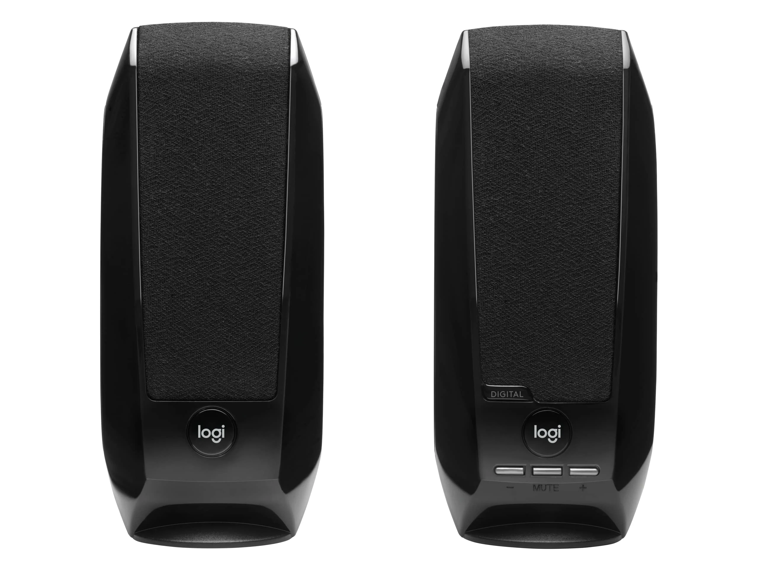 Logitech Акустическая 2.0 система S150, регуляторы на передней панели, USB, 1.2 метра, чёрный.