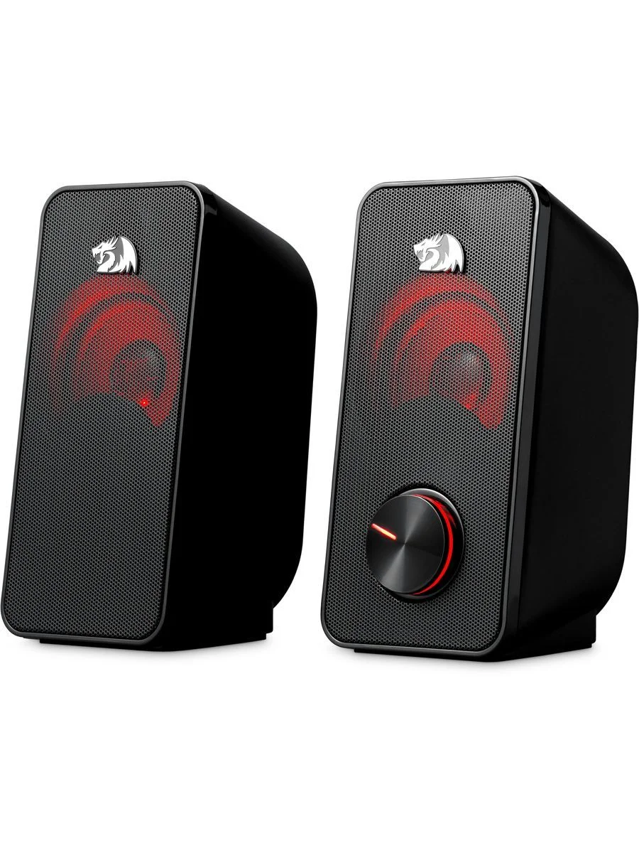 Redragon Акустическая 2.0 система Stentor черный, 6 Вт, питание от USB