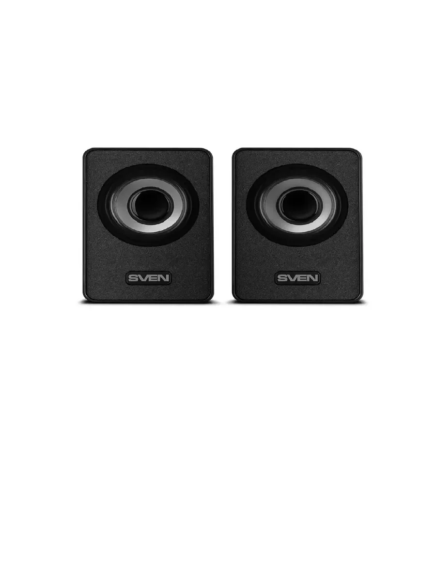 SVEN 135, чёрный, USB, акустическая система 2.0, мощность 2x3 Вт(RMS)