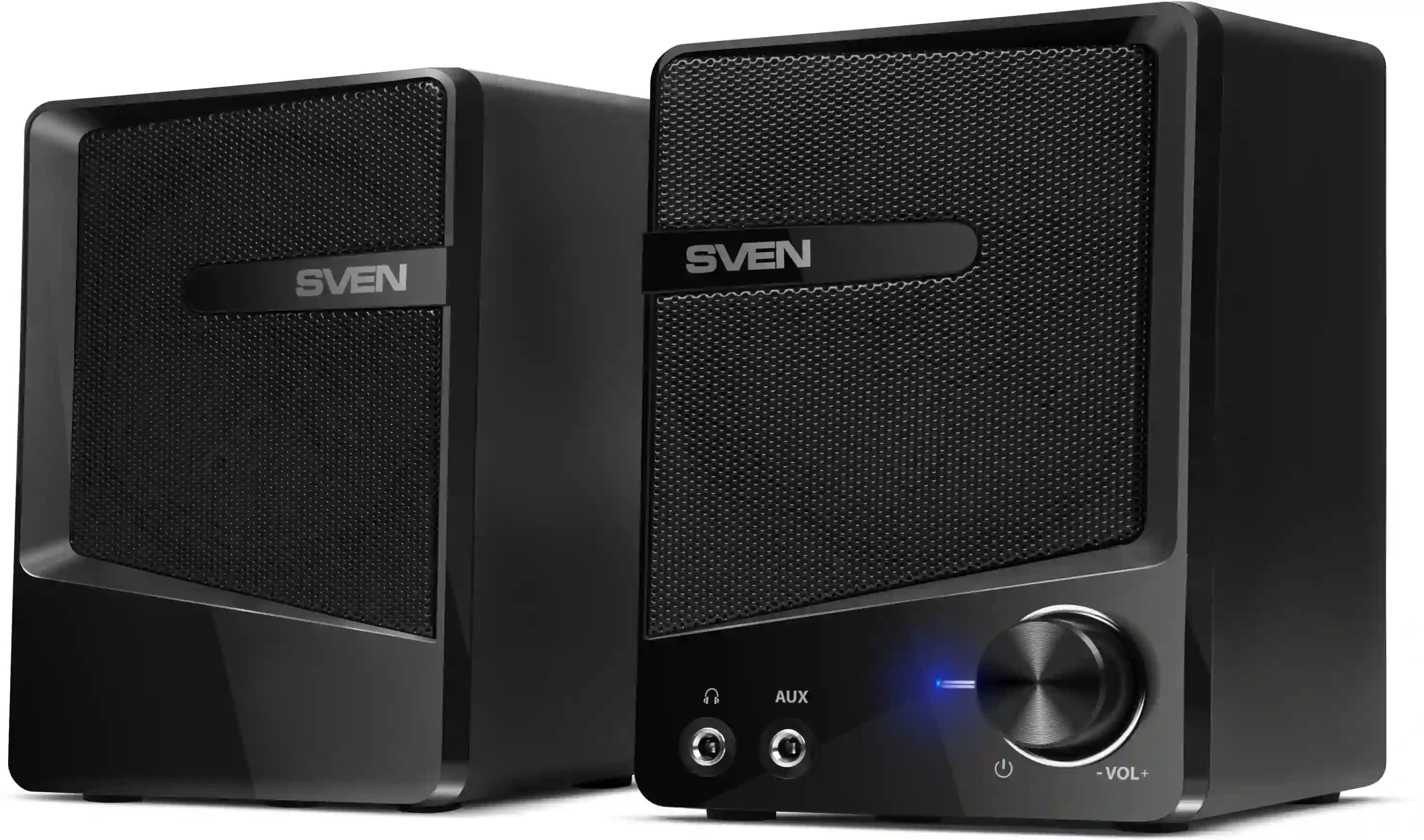 SVEN 248, чёрный, USB, акустическая система 2.0, мощность 2x3 Вт(RMS)