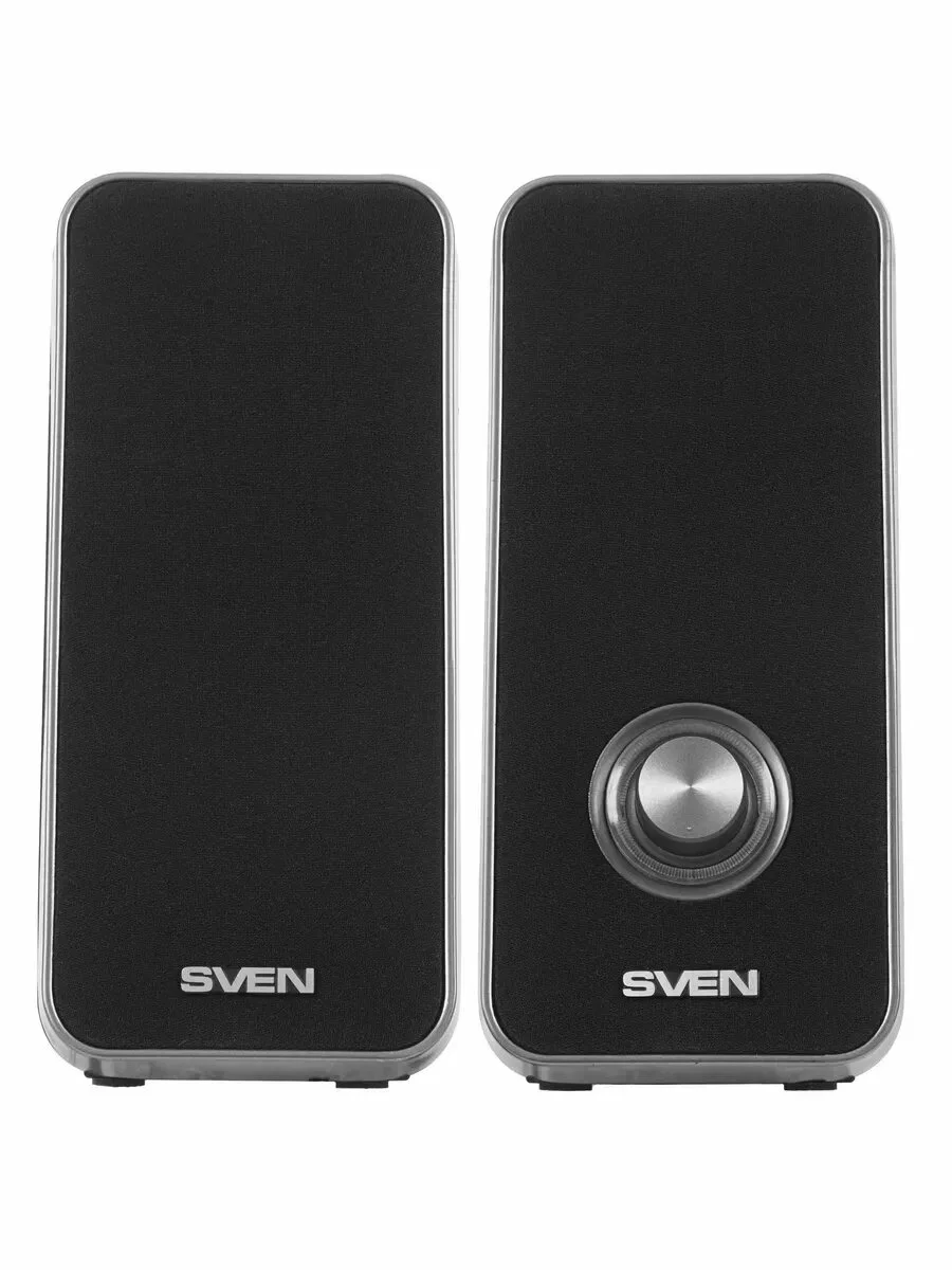 SVEN 325, чёрный, USB, акустическая система 2.0, мощность 2x3 Вт(RMS)