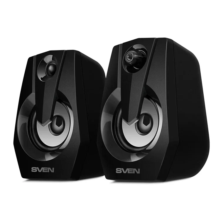 SVEN 370, черный (6 Вт, питание USB, подсветка)