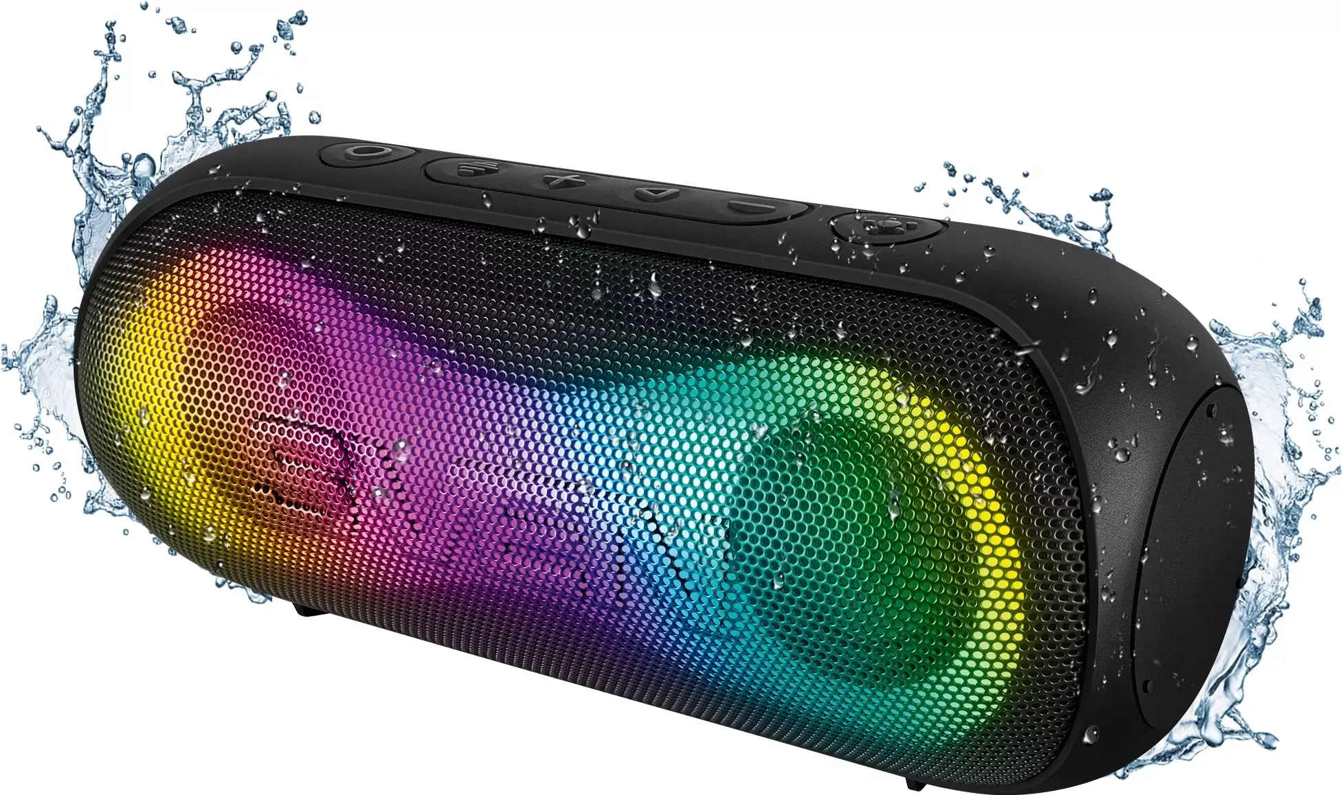 SVEN PS-165, черный (16 Вт, Waterproof (IPx6), TWS, Bluetooth, microSD, 3000мА*ч)