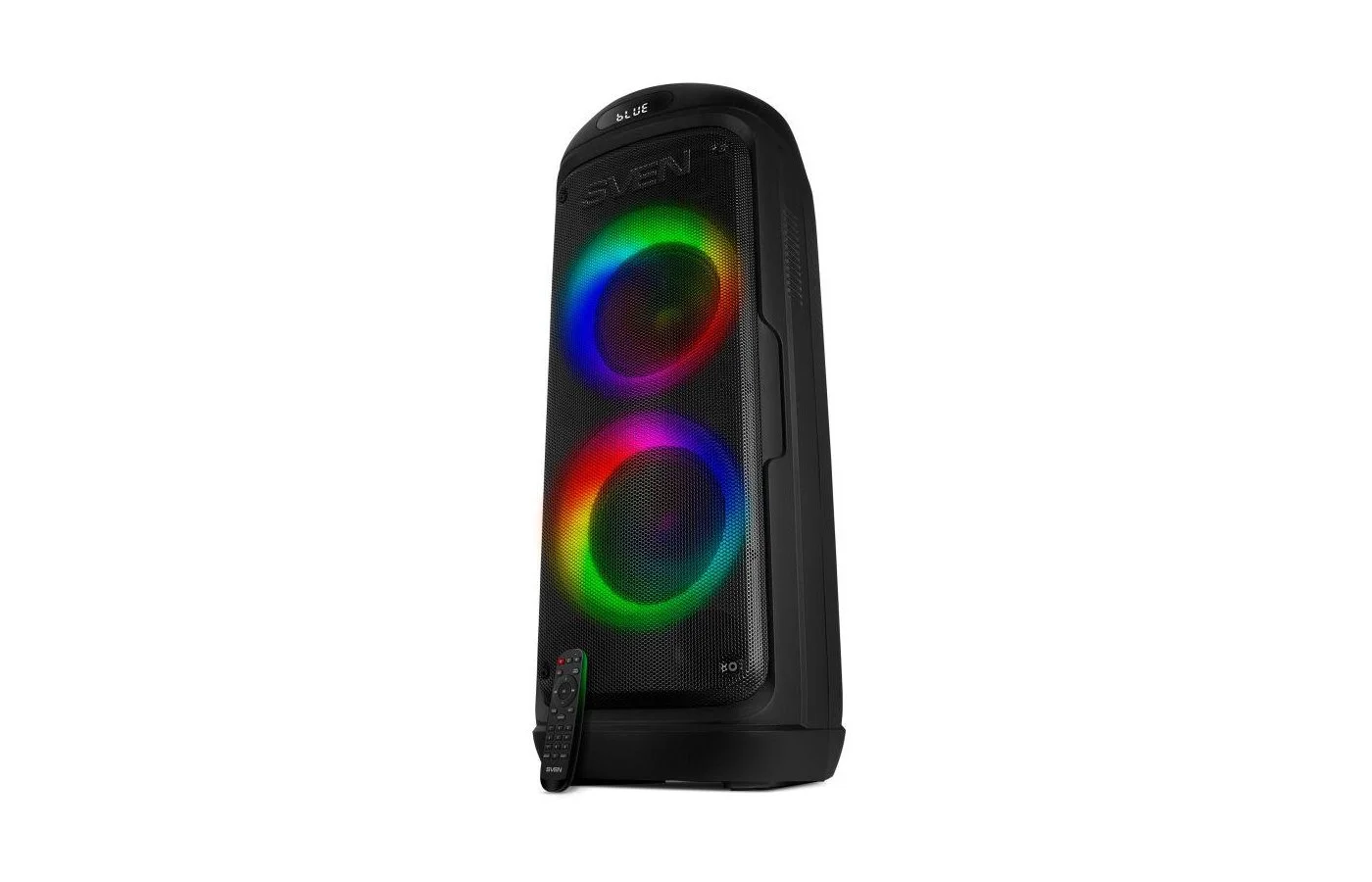 SVEN PS-770, черный (100 Вт, TWS, Bluetooth, FM, USB, microSD, LED-дисплей, 4400мА*ч)