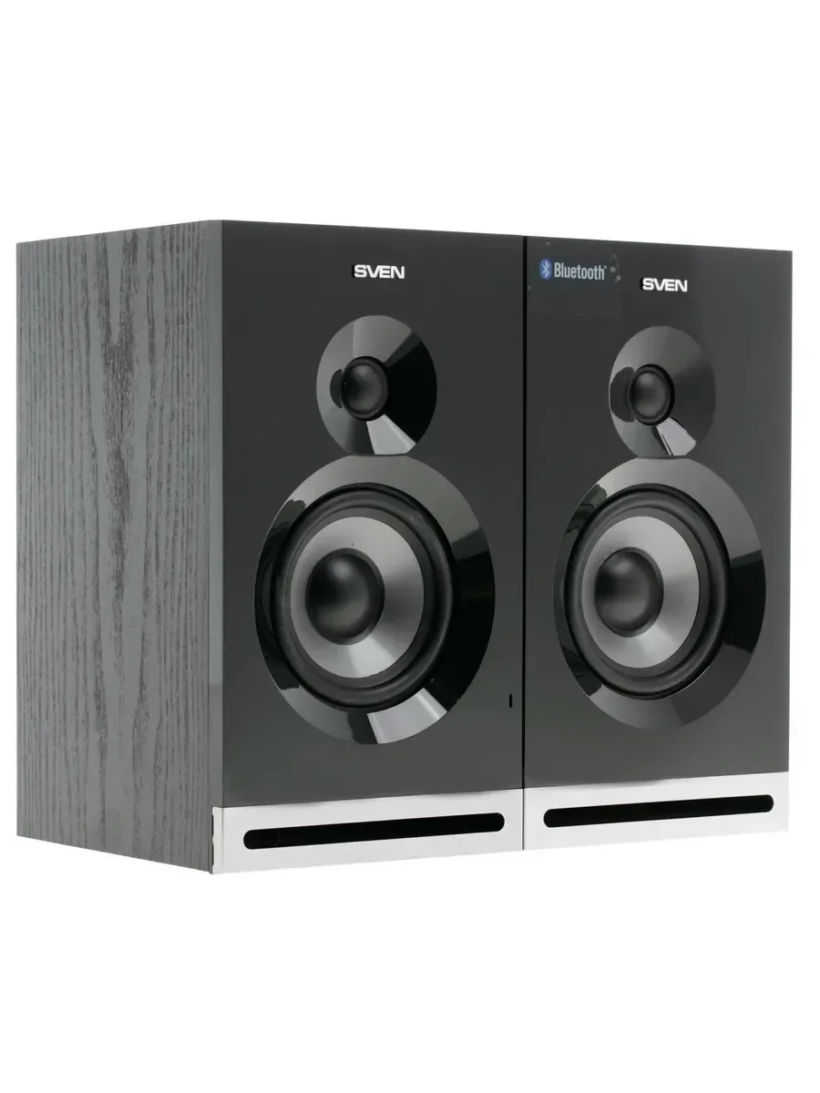 SVEN SPS-705, чёрный, акустическая система 2.0, мощность 2x20 Вт(RMS), щелевой фазоинвертор, Bluetooth