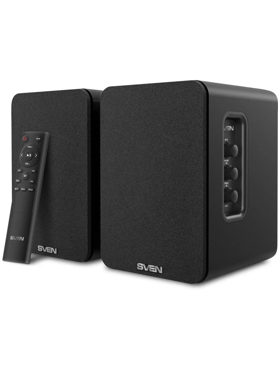 SVEN SPS-830, черный (60 Вт, Bluetooth, HDMI, RCA, OPT, USB, microSD, пульт)