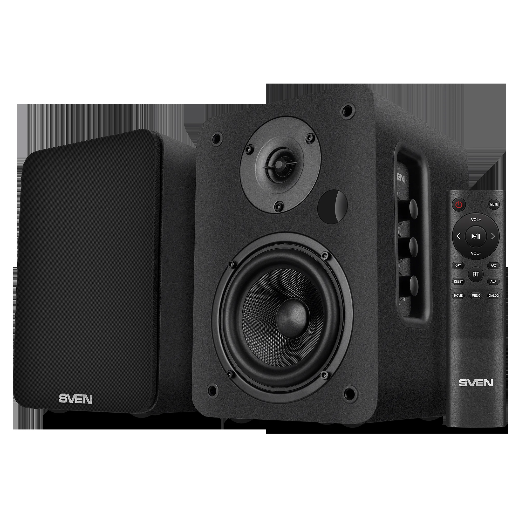 SVEN SPS-830, черный (60 Вт, Bluetooth, HDMI, RCA, OPT, USB, microSD, пульт)