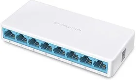 Коммутатор Mercusys MS108, 8 портов Ethernet 100 Мбит/с