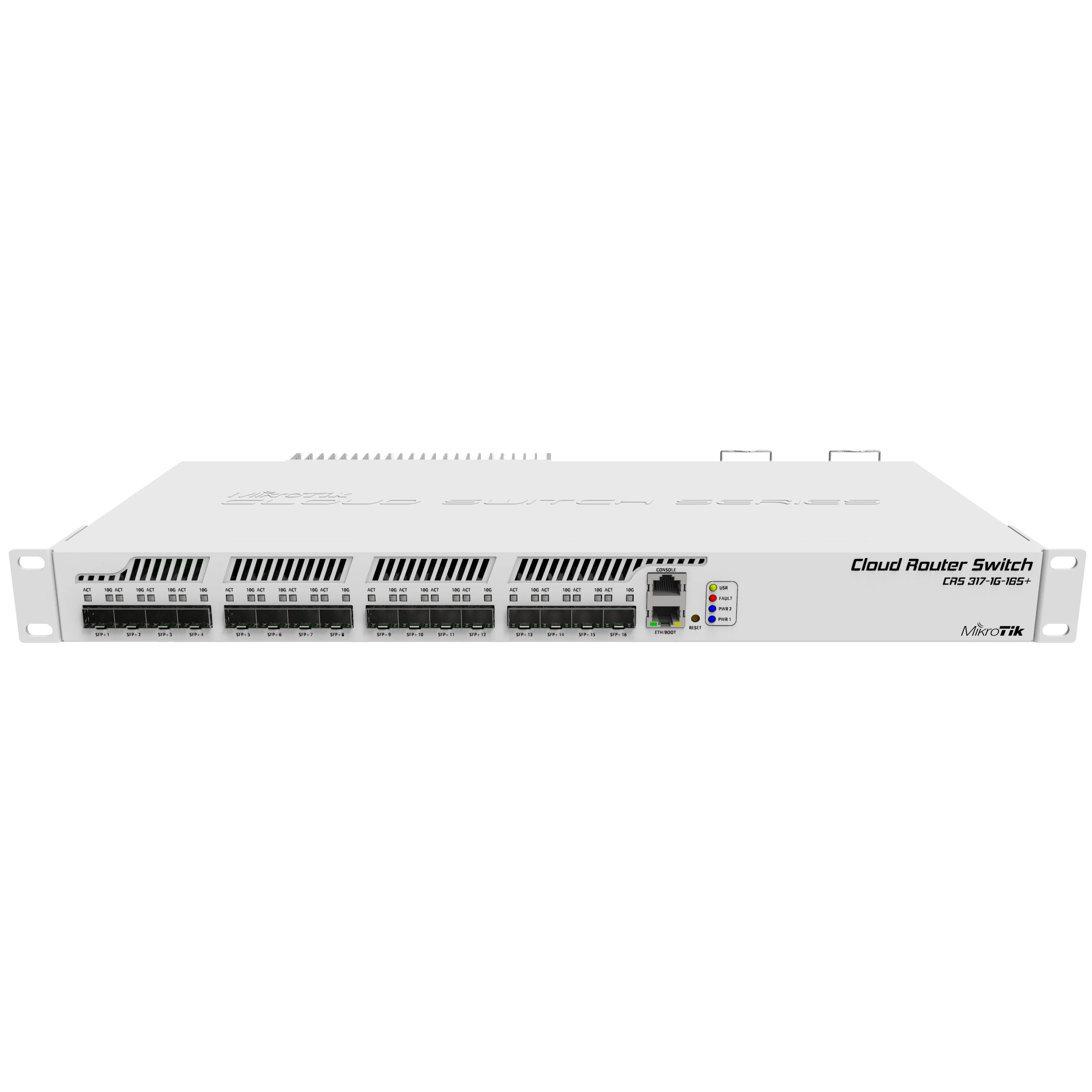 Коммутатор MikroTik CRS317-1G-16S+RM 16х SFP+, 1х 1G RJ45, SwOS или RouterOS