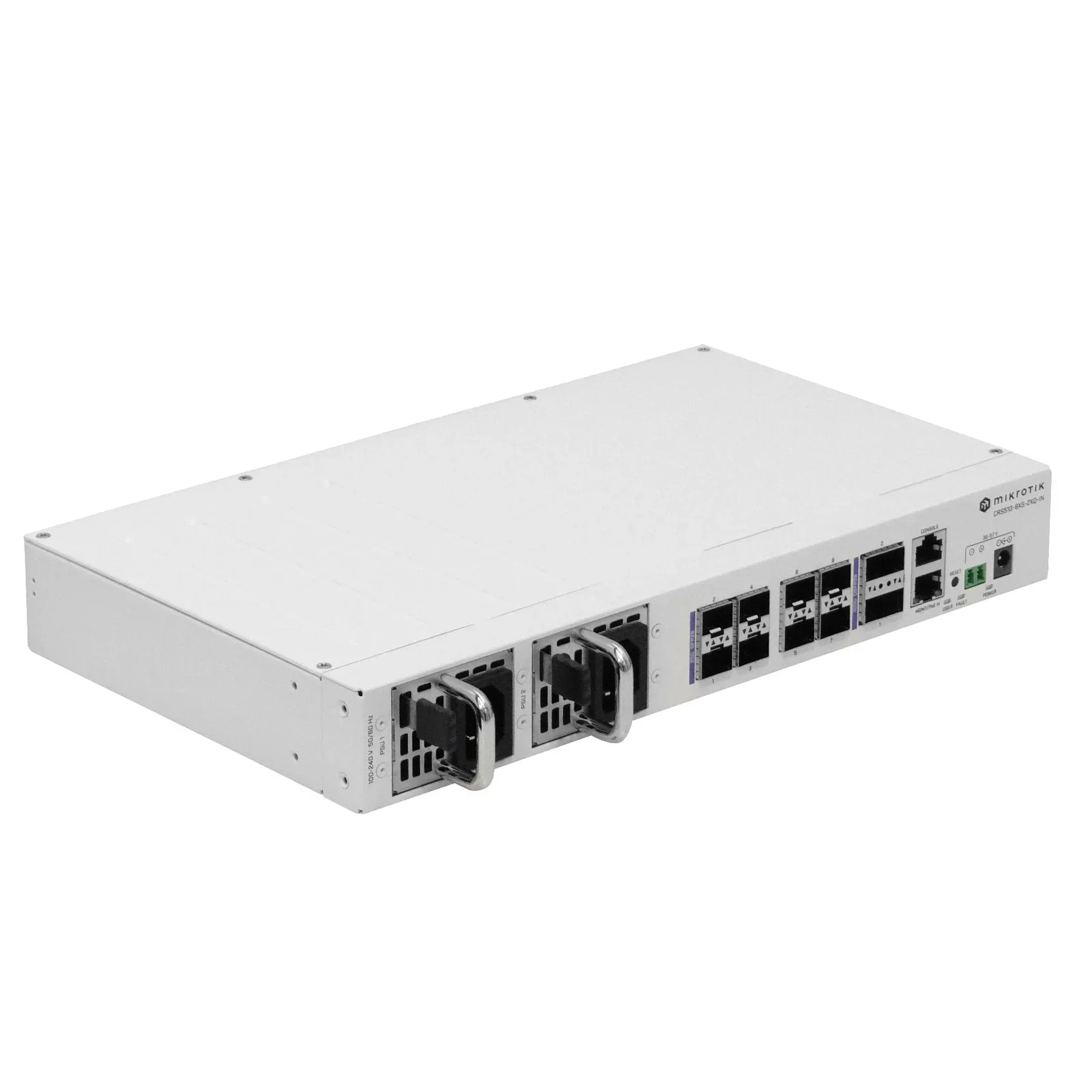 Коммутатор Mikrotik CRS510-8XS-2XQ-IN 8*XSFP+, 2QXSFP+