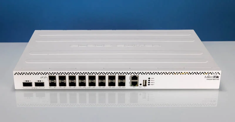 Коммутатор MikroTik CRS518-16XS-2XQ