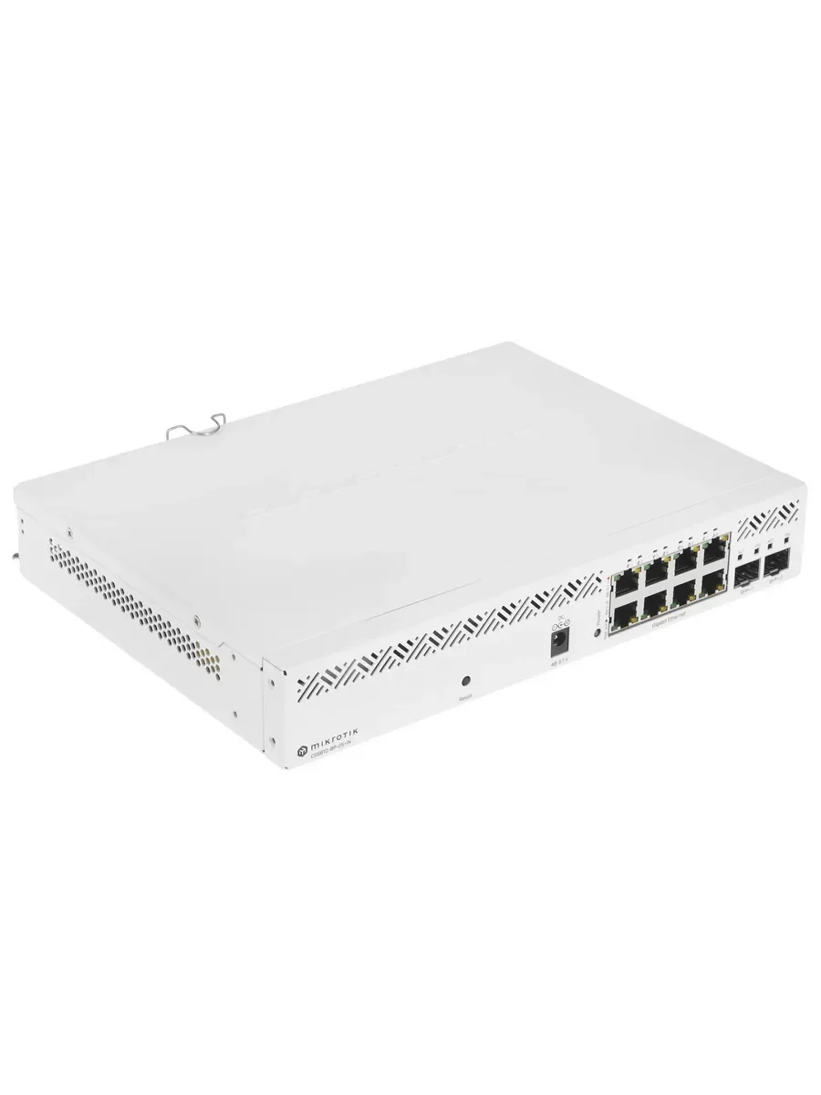 Коммутатор MikroTik CSS610-8P-2S+IN PoE-коммутатор, 8х 1G RJ45, 2х SFP+, раздача PoE 140 Вт, SwitchOS Lite