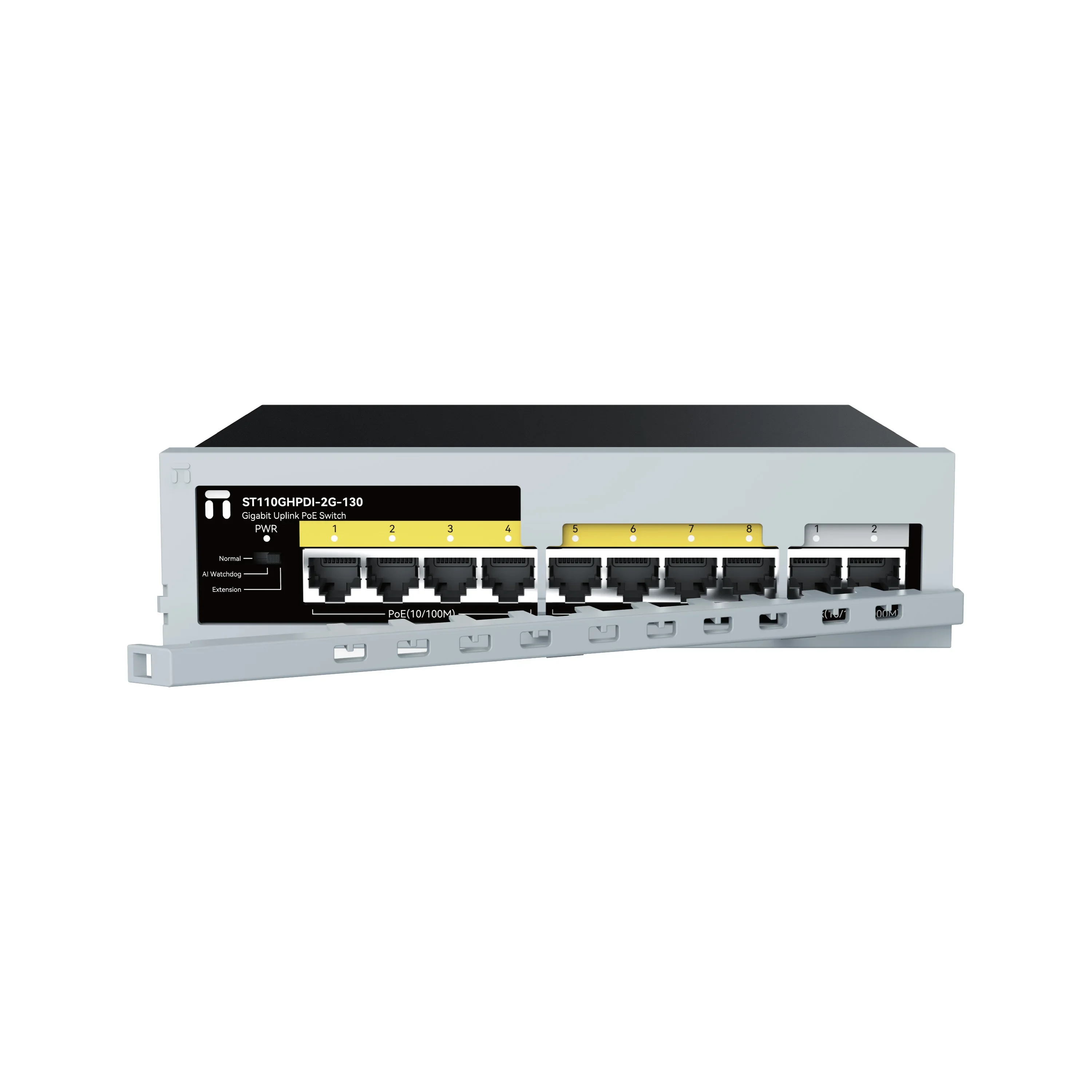 Коммутатор Netis ST110GHPDI-2G-130 8x100Мбит/с 2x1Гбит/с 8PoE 130W неуправляемый