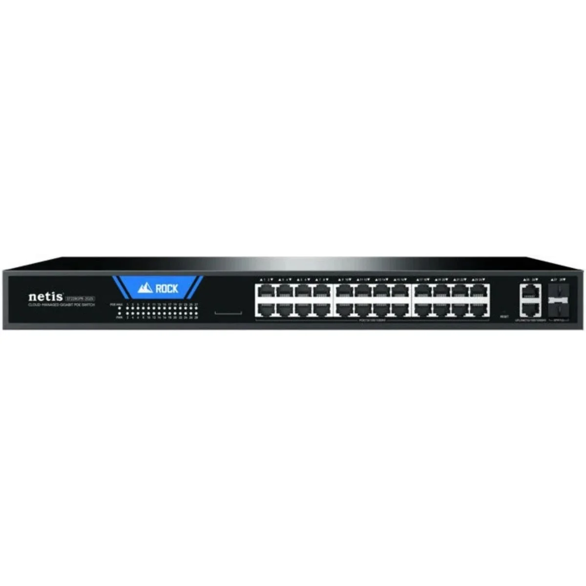 Коммутатор Netis ST220GPR-2G2S (L2) 18x1 Гбит/с 2SFP 16PoE 225W настраиваемый