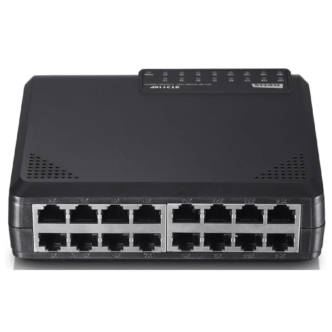 Коммутатор Netis ST3116P неуправляемый настольный 16x10/100