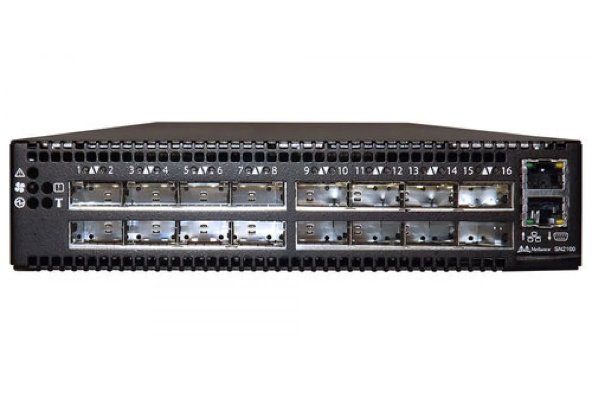 Коммутатор Nvidia Spectrum based 1GBase-T/100GbE 1U Open Ethernet switch with Cumulus Linux, 48 RJ45 ports and 4 QSFP28 ports, Dual Power Supply(AC),