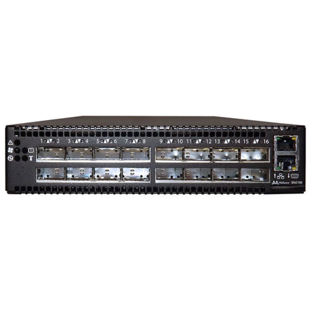 Коммутатор Nvidia Spectrum based 1GBase-T/100GbE 1U Open Ethernet switch with Cumulus Linux, 48 RJ45 ports and 4 QSFP28 ports, Dual Power Supply(AC),