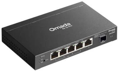 Коммутатор Omada 6-Port Gigabit Industrial Easy Managed Switch with 3-Port PoE+ and 1-Port PoE++