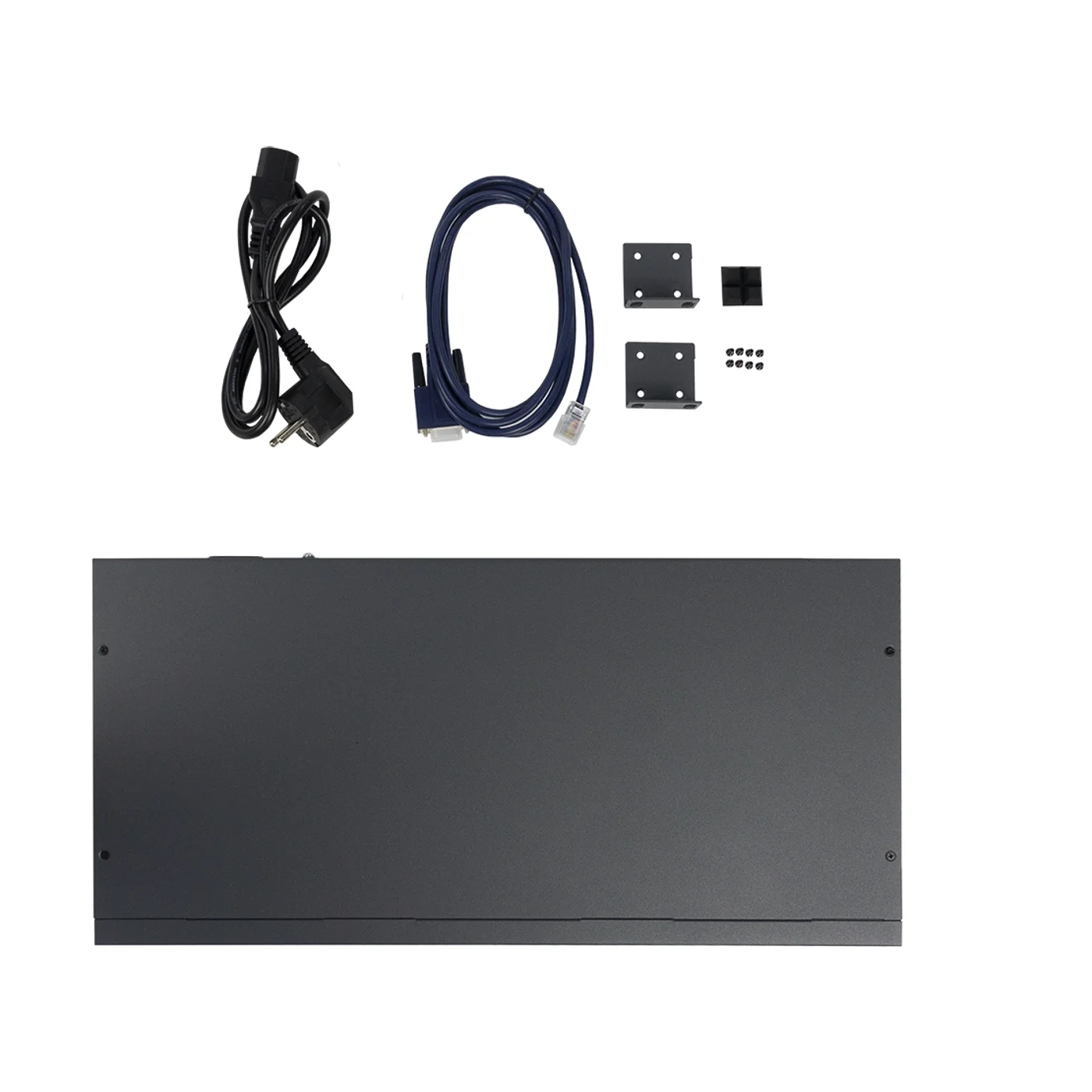 Коммутатор ORIGO Managed L3 Switch 24x1000Base-T PoE, 4x10Gbase-X SFP+, PoE Budget 370W, RJ45 Console, 19" w/brackets