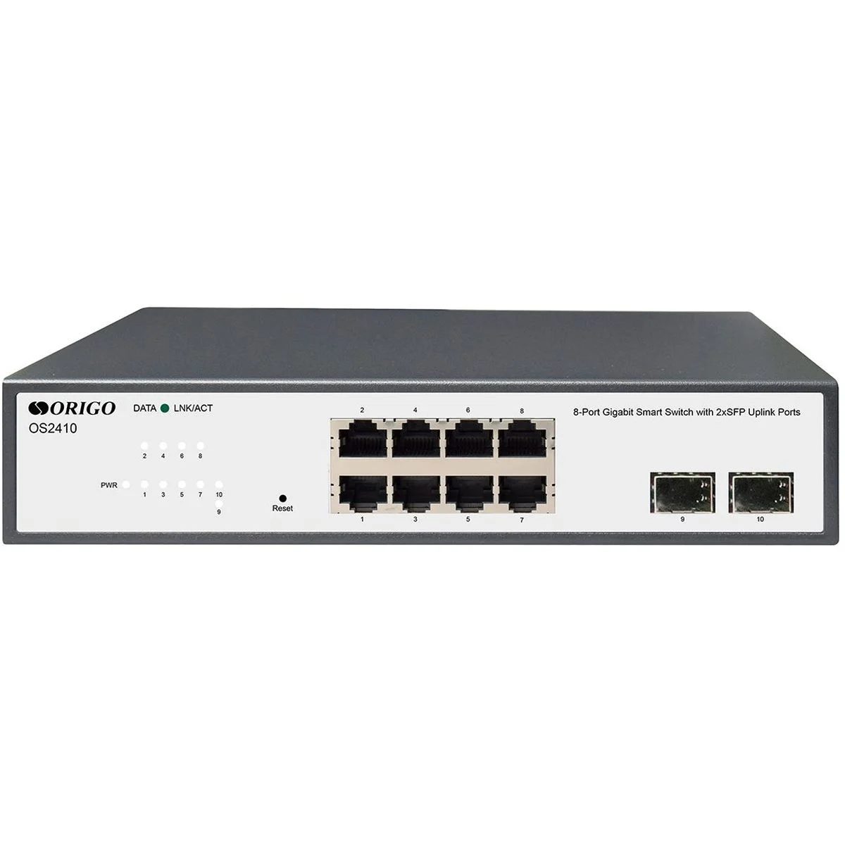 Коммутатор Origo OS2410P/120W OS2410P/120W/A1A 8x1 Гбит/с 2SFP 8PoE 120W настраиваемый