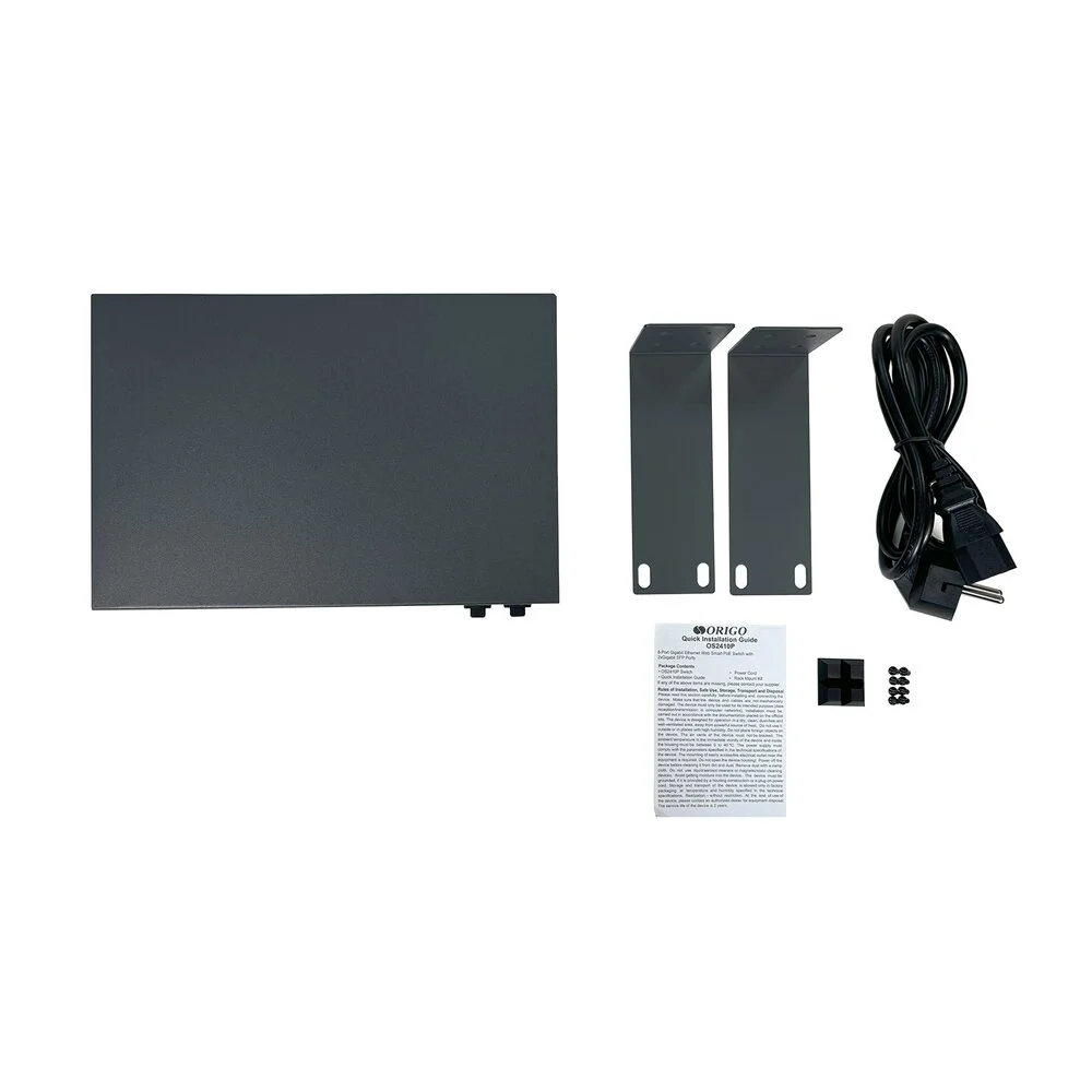 Коммутатор Origo OS2410P/120W OS2410P/120W/A1A 8x1 Гбит/с 2SFP 8PoE 120W настраиваемый