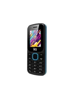 Мобильный телефон BQ 1848 Step+ Black+Blue (SIM- карт 2 шт, 600 мА-ч, microSD)