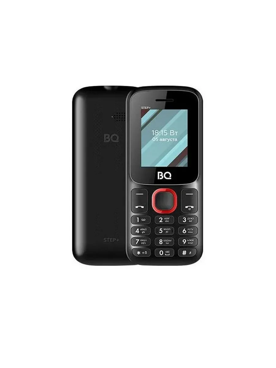Мобильный телефон BQ 1848 Step+ Black+Green (SIM- карт 2 шт, 1000 мА-ч, microSD, диагональ 3.4")