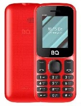 Мобильный телефон BQ 1848 Step+ Black+Red, SC6531E, 1, 208MHZ, ThreadX, 32 Mb, 32 Mb, Blueto