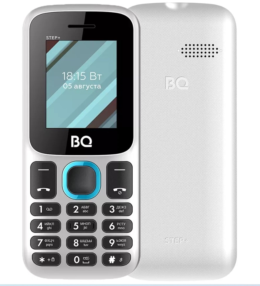 Мобильный телефон BQ 1848 Step+ White+Blue