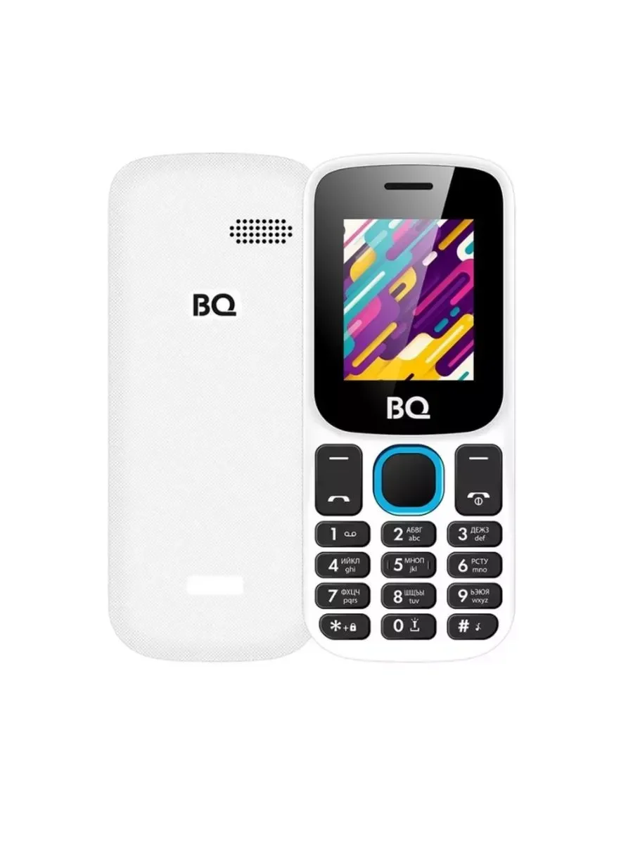Мобильный телефон BQ 1848 Step+ White+Blue