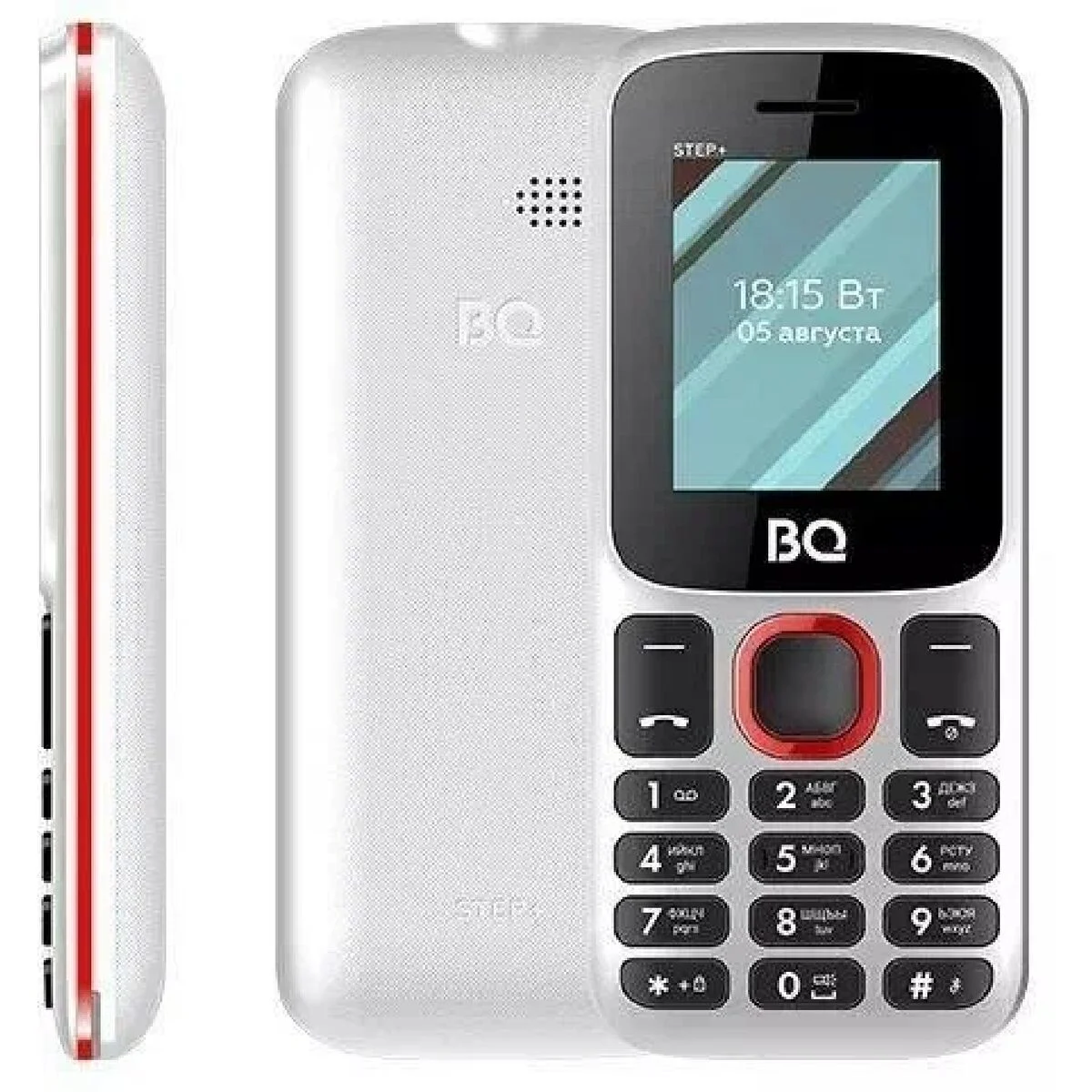 Мобильный телефон BQ 1848 Step+ White+Blue