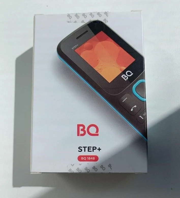 Мобильный телефон BQ 1848 Step+ White+Blue