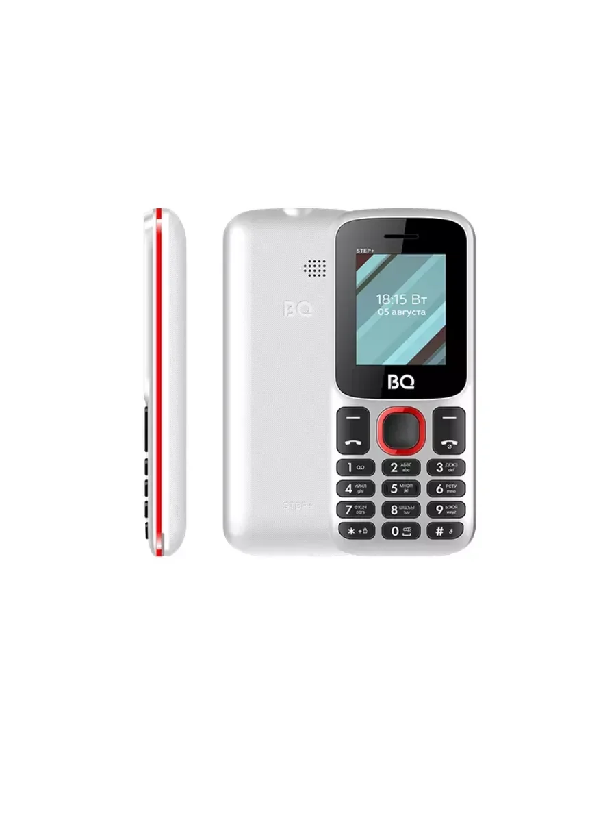 Мобильный телефон BQ 1848 Step+ White+Red