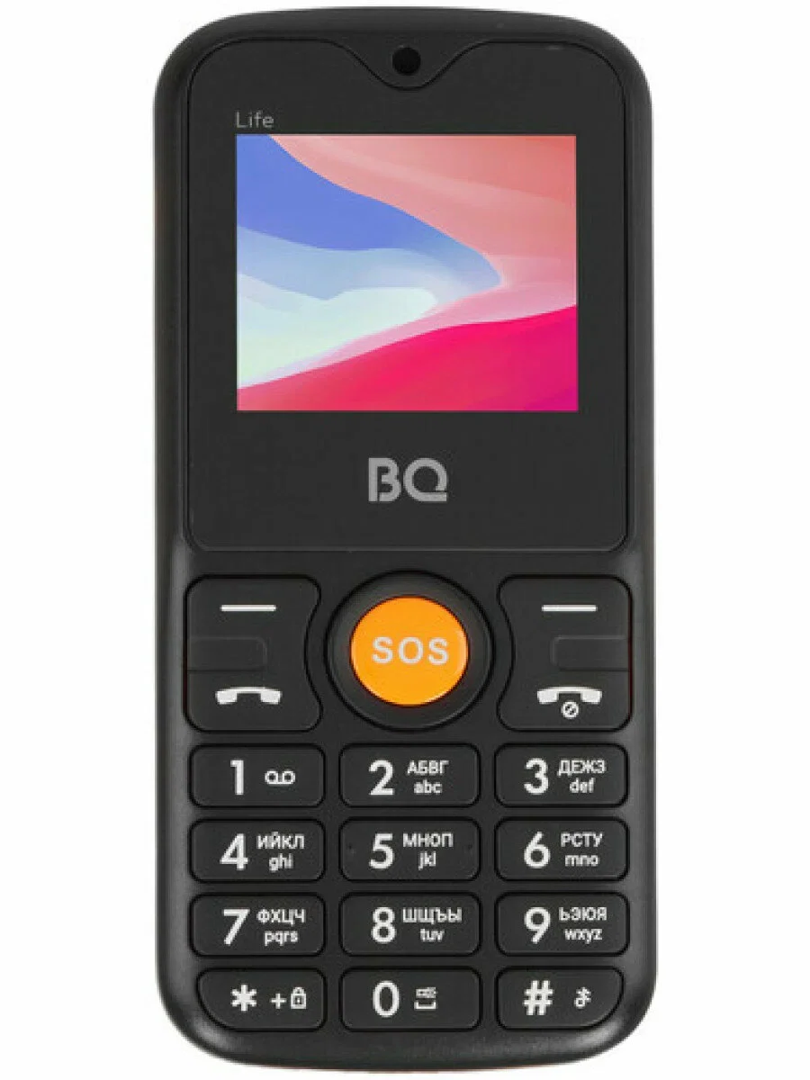 Мобильный телефон BQ 1853 Life Black+Orange