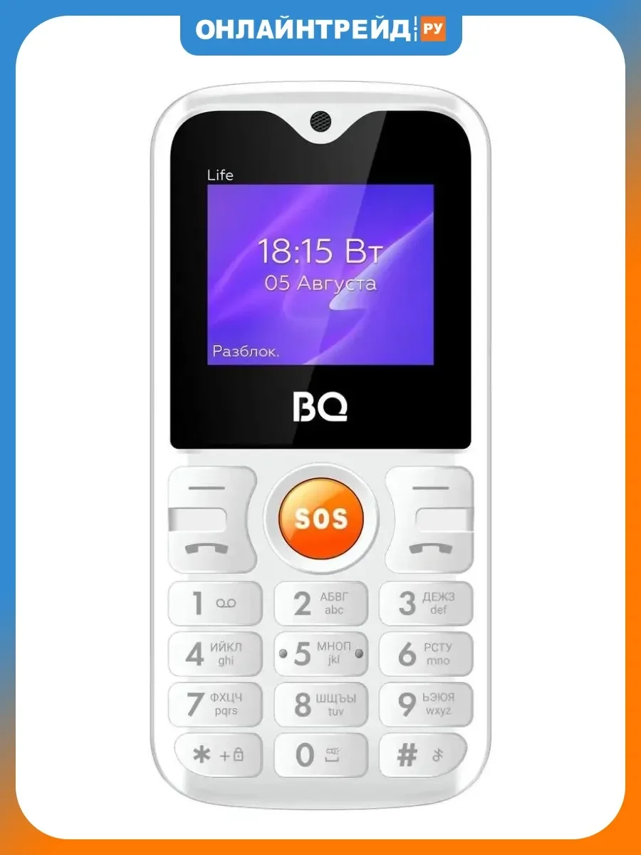 Мобильный телефон BQ 1853 Life White