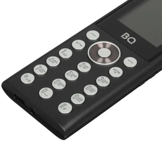 Мобильный телефон BQ 1858 Barrel Black+Silver ( 3 Sim, 0,08Мп, 800мАч, 1,77", Type-S)