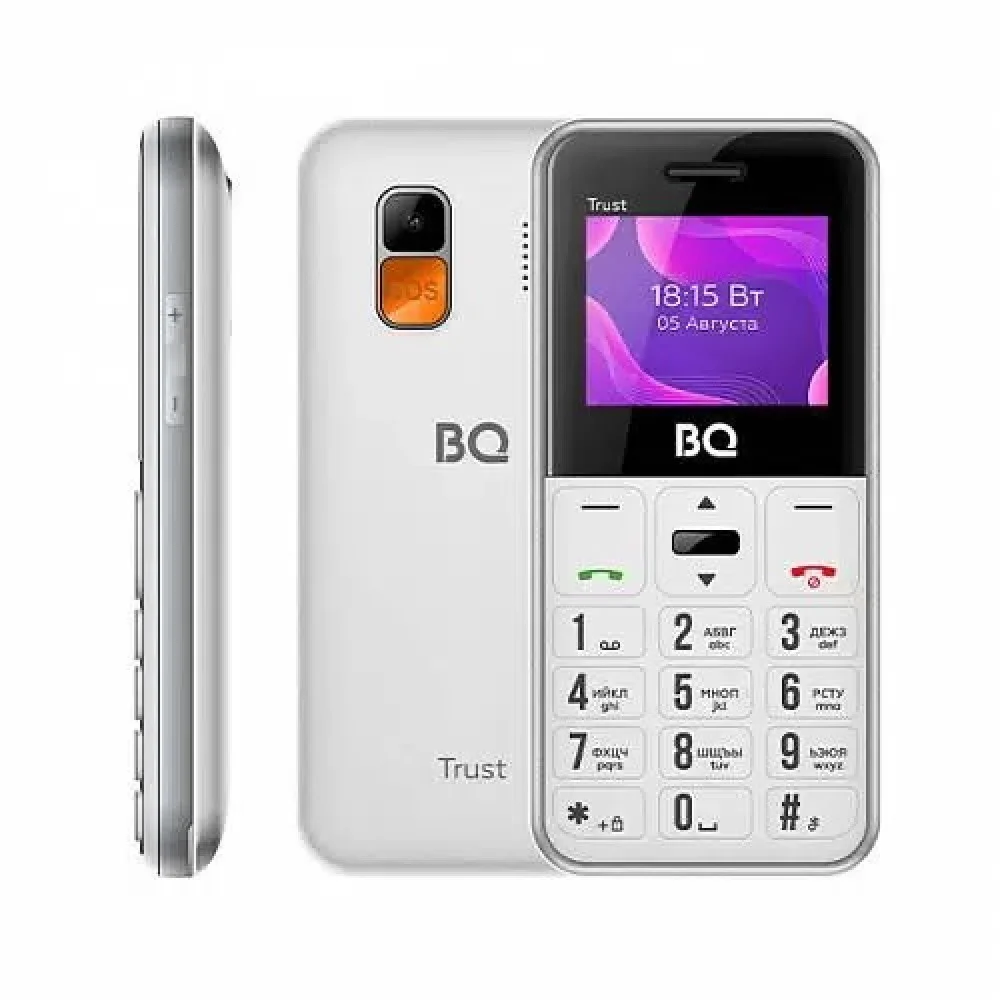 Мобильный телефон BQ 1866 Trust Белый