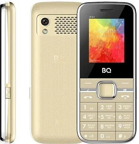 Мобильный телефон BQ 1868 Art+ Gold ( 2 Sim, 800мАч, 1,77")