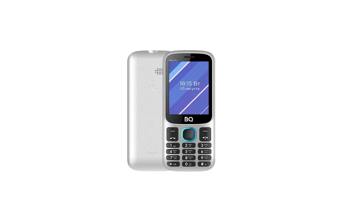 Мобильный телефон BQ 2820 Step XL+ White+blue