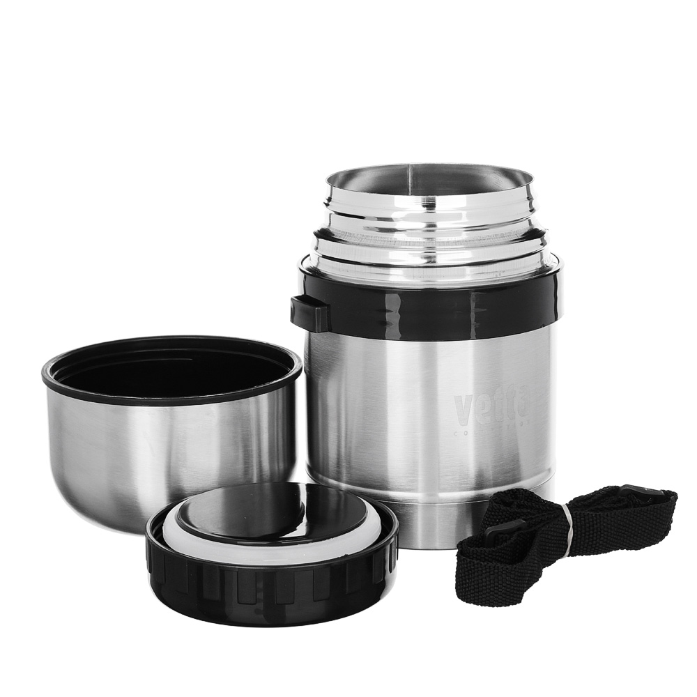 VETTA Термос металлический Soup с широким горлом 0,50л серебристый MD-50SJ
