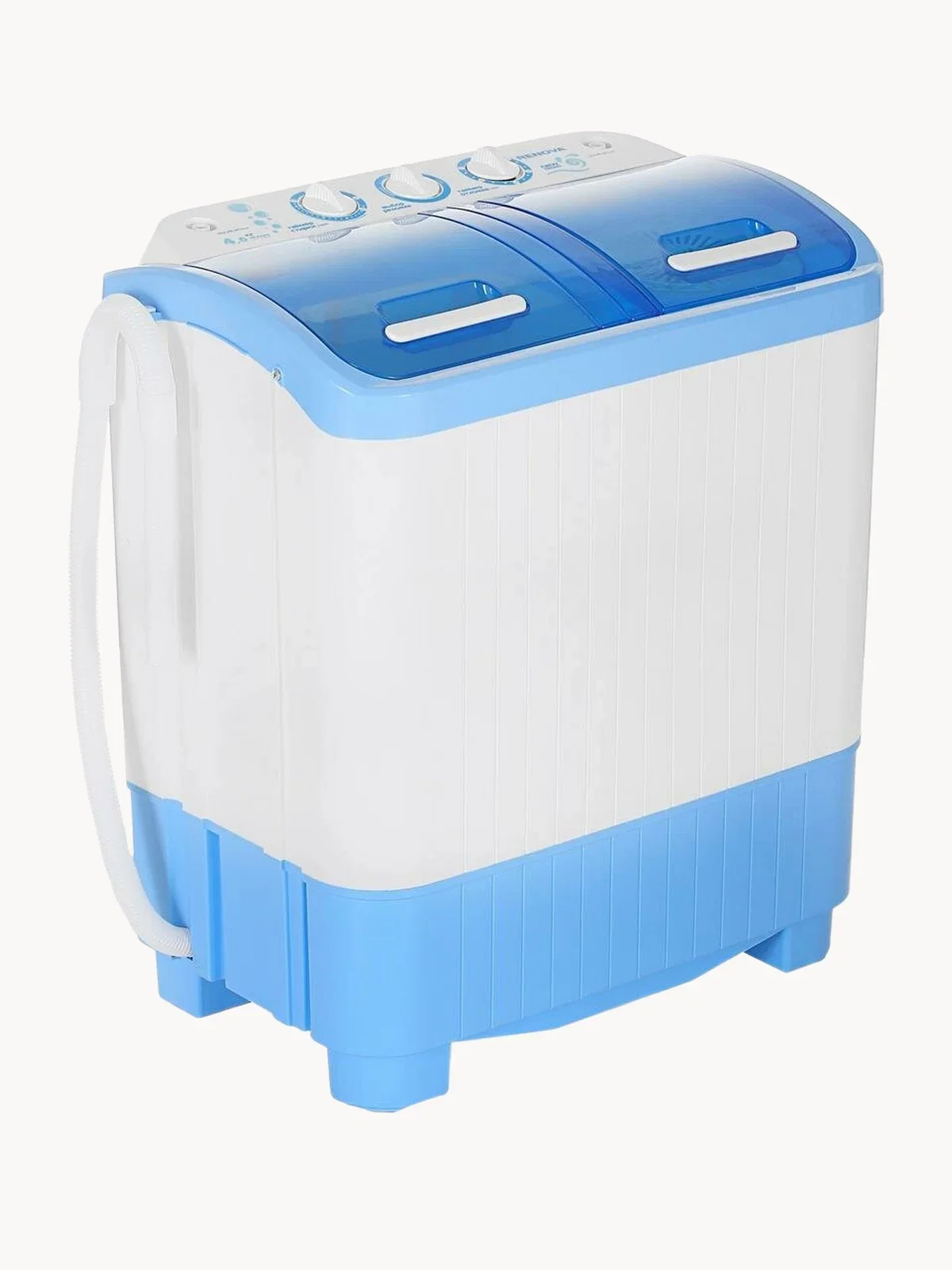 Стиральная машина полуавтомат Renova WS-40PET (4 кг, 3,5 кг отжим, сливной насос)
