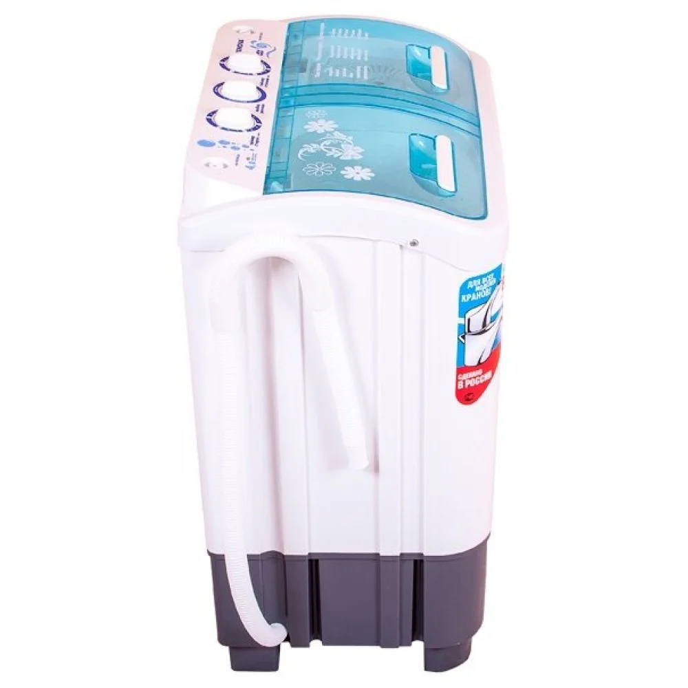 Стиральная машина полуавтомат Renova WS-40PET (4 кг, 3,5 кг отжим, сливной насос)