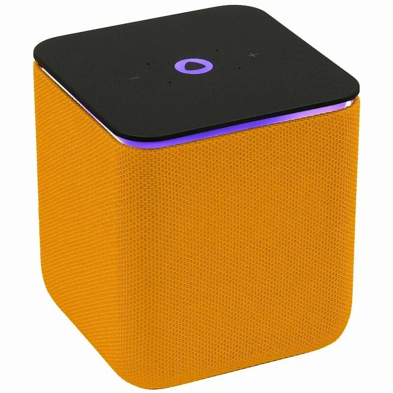 Умная колонка Яндекс Станция Миди, ZigBee, 24Вт, с голосовым ассистентом Алиса на YaGPT, оранжевый